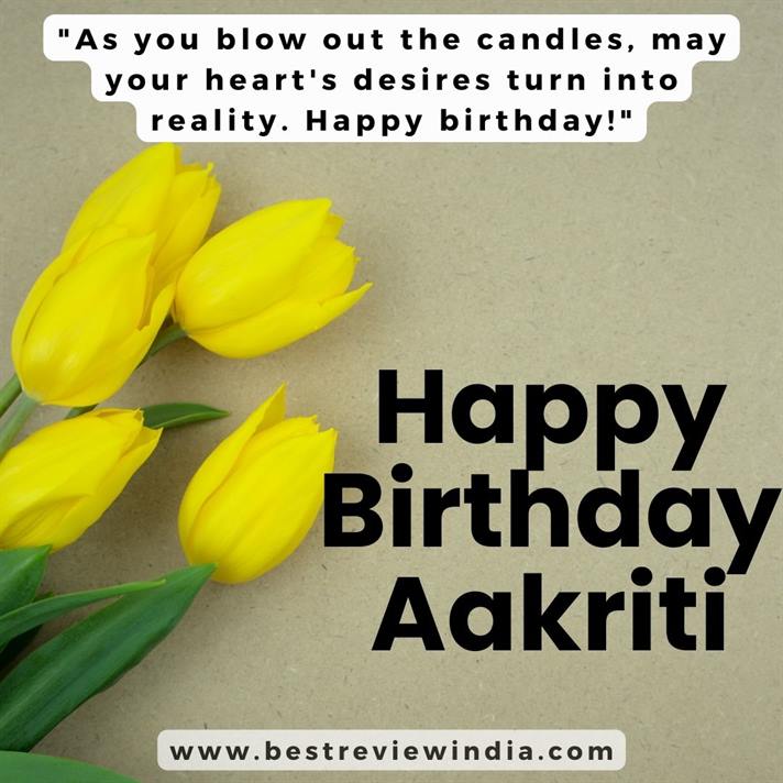 Read more about the article Happy Birthday Aakriti: Cake Image, Wishes Card, Status & Quotes