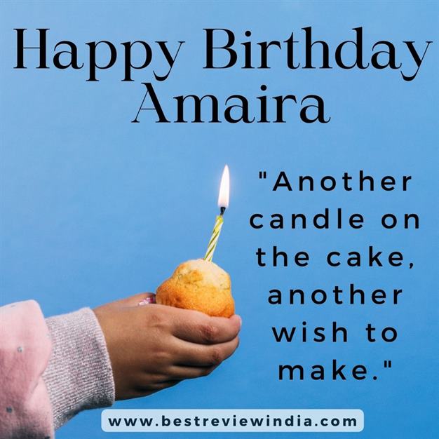 Read more about the article Happy Birthday Amaira Wishes with Cake, Status & Quotes Images