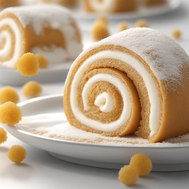 "An assortment of cream rolls with various fillings, a sweet pastry lover's dream."