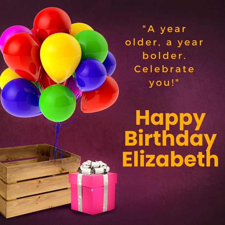 Read more about the article Happy Birthday Elizabeth Wishes with Cake, Status & Quotes Images