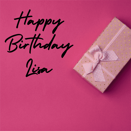 Happy Birthday Lisa