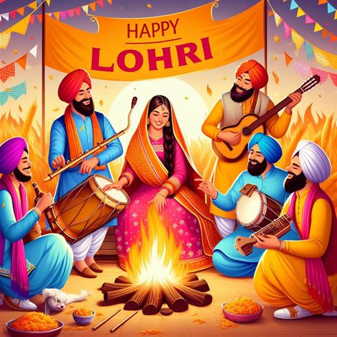 Images of Lohri Festival