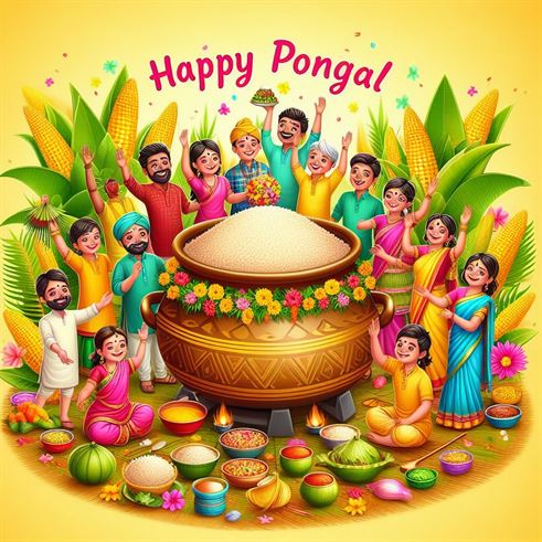 Images of Pongal Festival