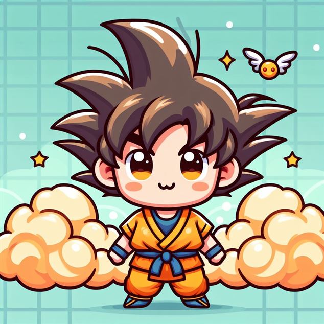 Read more about the article Images of Goku in Kids Style