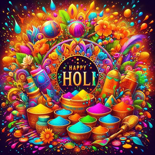 Images of Holi Festival