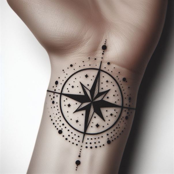 Read more about the article Images of Star Tattoo in Wrist